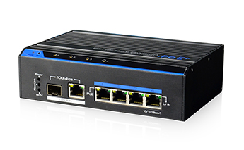  Industrial 4 Ports PoE Fast Ethernet Switch