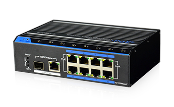  Industrial 8 Ports PoE Fast Ethernet Switch