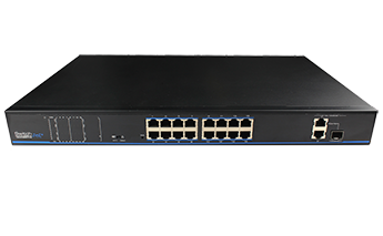 16 Ports PoE Fast Unmanaged Ethernet Switch