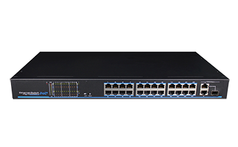 24 Ports PoE Fast Unmanaged Ethernet Switch (Off Production)