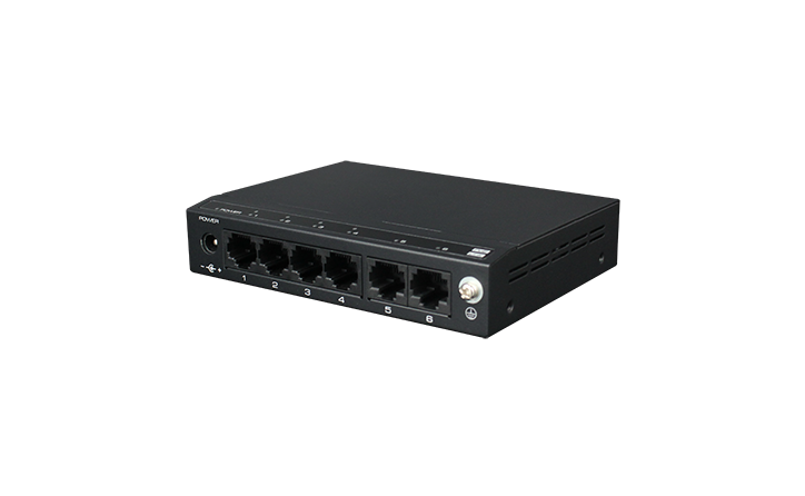 6 Ports 10/100Mbps Unmanaged PoE Switch