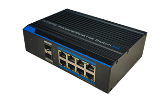 Industrial 8-Port Gigabit PoE+ 2-Port 1G/2.5G SFP L2 Managed Ethernet Switch